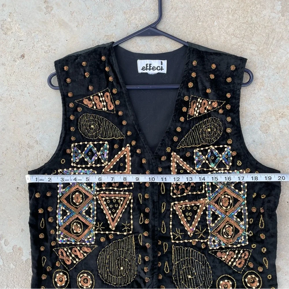 Vintage Boho Statement Vest ✨ - Picture 4 of 15